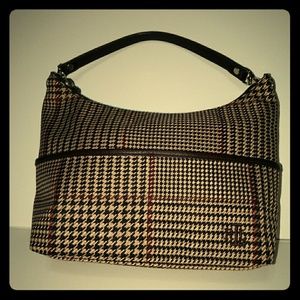Ralph Lauren Houndstooth Handbag